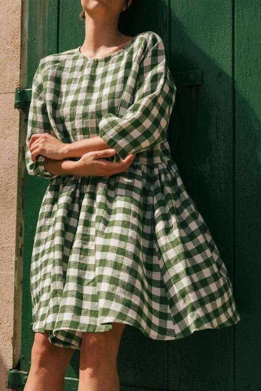 Green Gingham