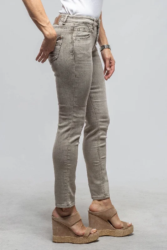 Comfortable Fashion MAC Rich Slim In Washed Beige
