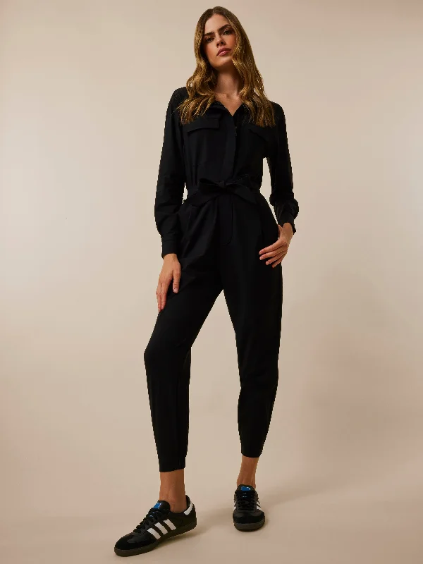 Sports Zipper Style Phoenix Jumpsuit