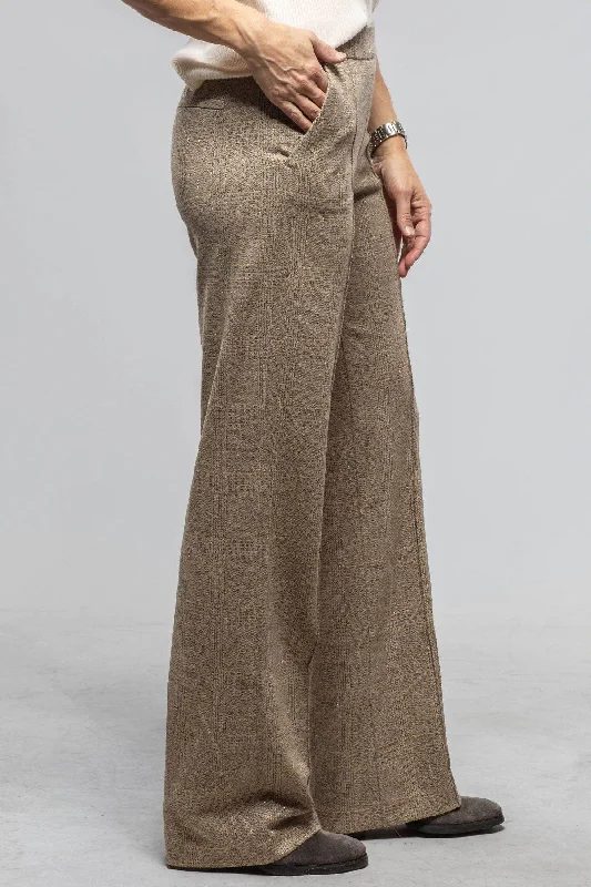 Perfect Tailoring MAC Chiara Smart Pant In Light Shadow Check Green