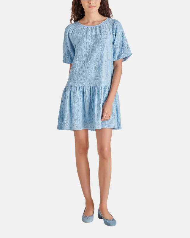 Fashion Style ABRAH DRESS BLUE