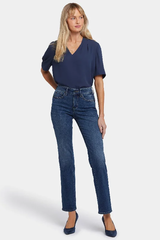 Tropical Style Marilyn Straight Jeans - Rio Rapids