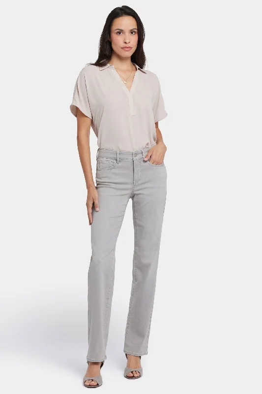 Fashionable And Versatile Marilyn Straight Jeans - Grenada Mist
