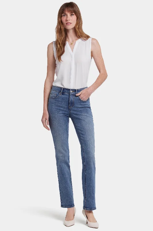 Comfortable Mind Marilyn Straight Jeans - Majorca Bay