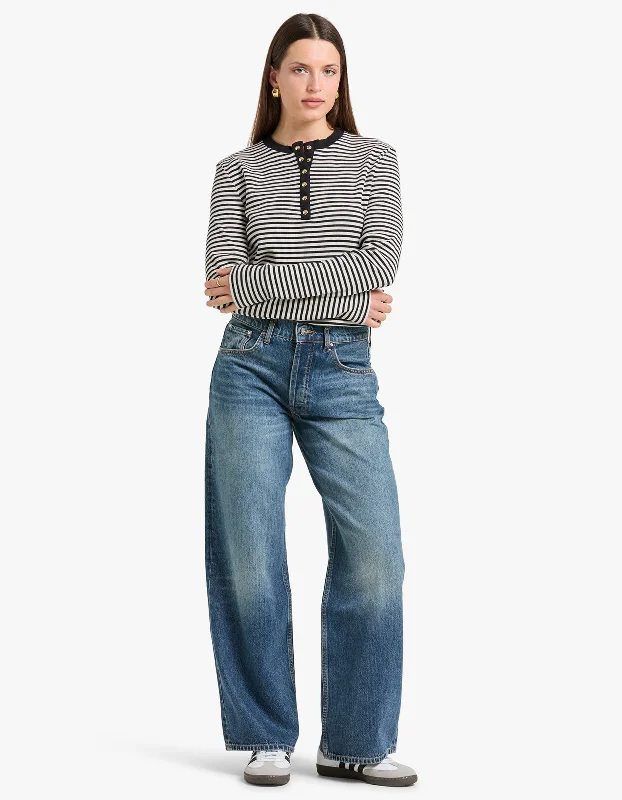 Simple Matching Manon Jean - Mazarine Blue