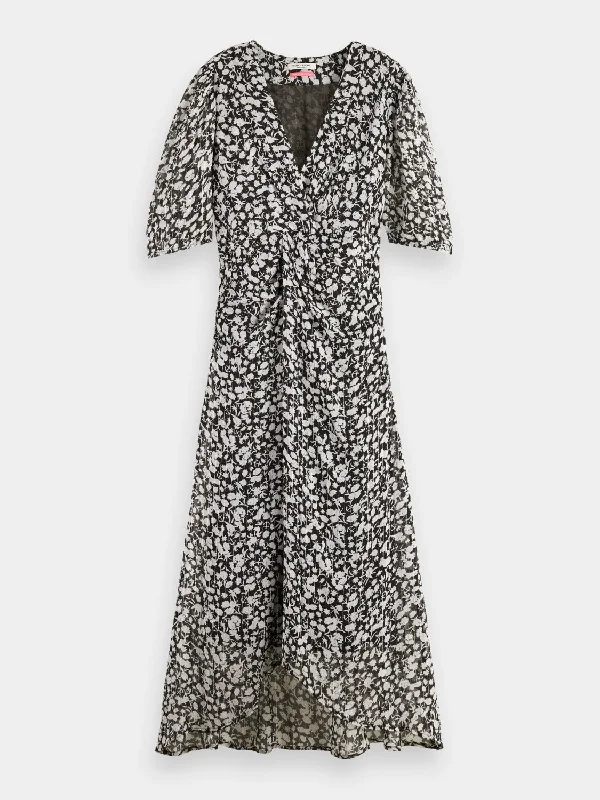 Relaxed Dresses Midi dress with knot detail