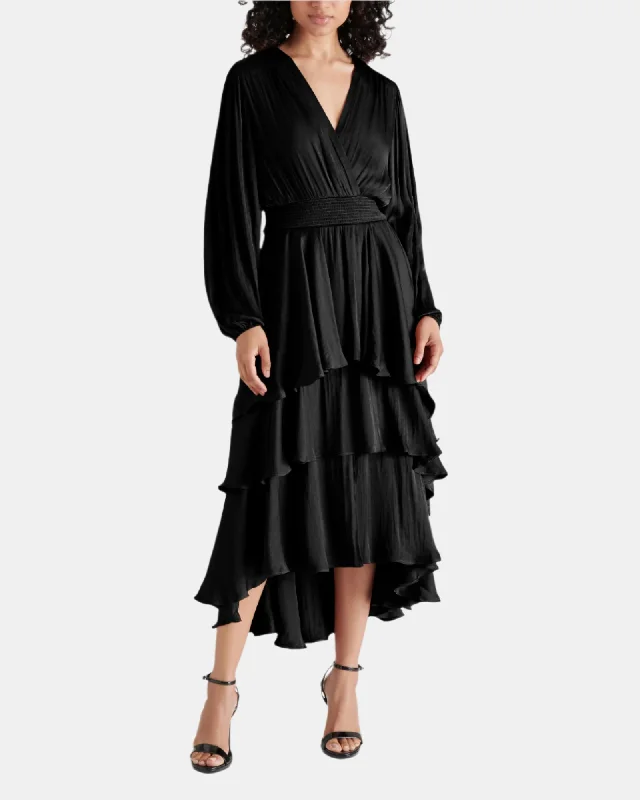 Nightclub Style BEI DRESS BLACK