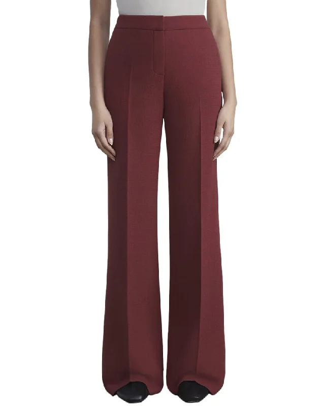 Classic Series Lafayette 148 New York Dalton Wide Leg Wool Pant