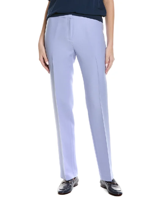 Romantic And Fresh Lafayette 148 New York Barrow Wool & Silk-Blend Pant