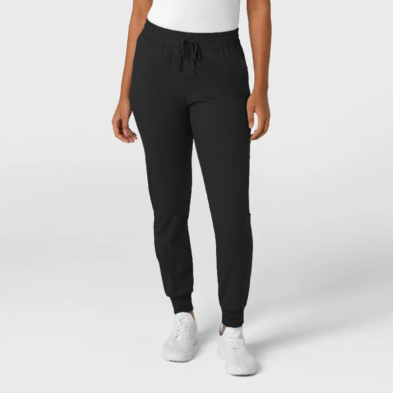 Fashion Comfort Boundless Women's Jogger Scrub Pant - Black