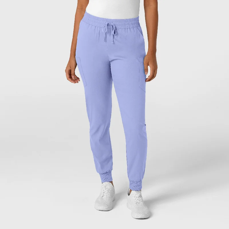 Comfortable Sweaters Boundless Women's Jogger Scrub Pant - Ceil Blue