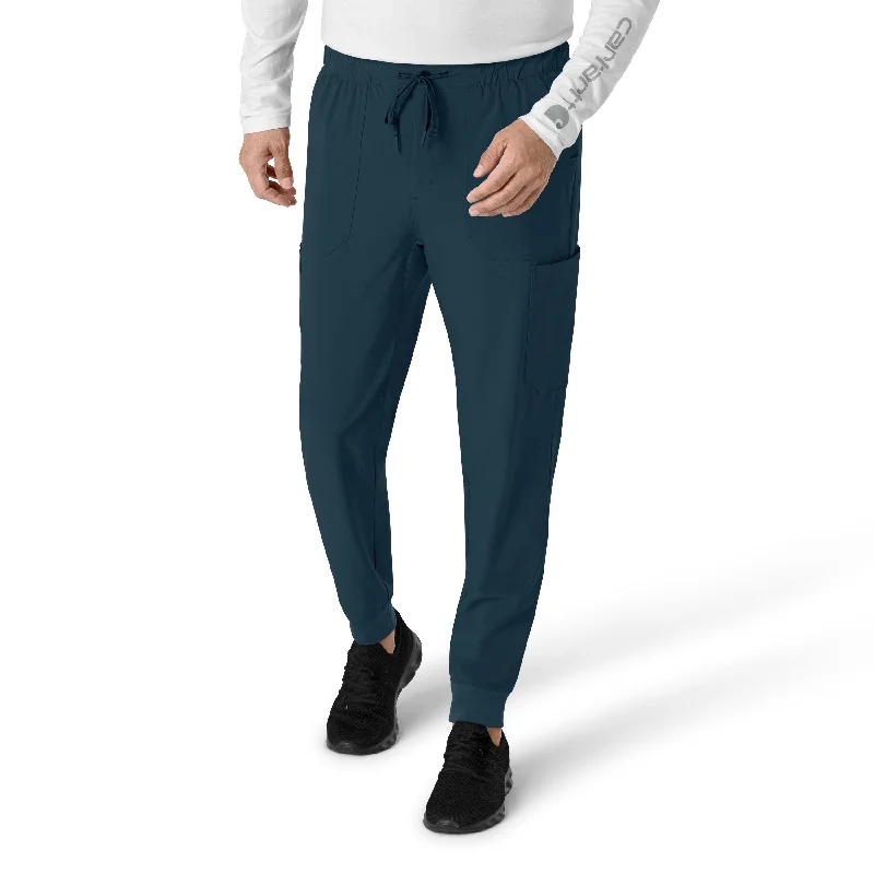Single item design Carhartt Force Cross-Flex Men's Jogger Scrub Pant - Navy