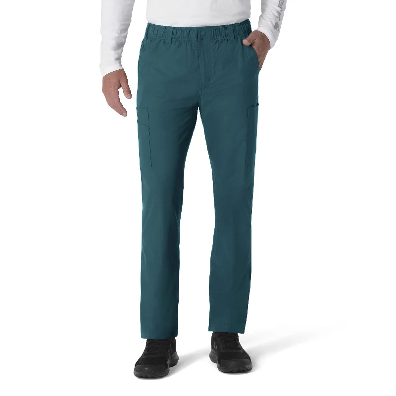 Trendy Items Carhartt Force Essentials Men's Straight Leg Cargo Scrub Pant - Caribbean Blue Trendy Items Carhartt Force Essentials Men's Straight Leg Cargo Scrub Pant - Caribbean Blue