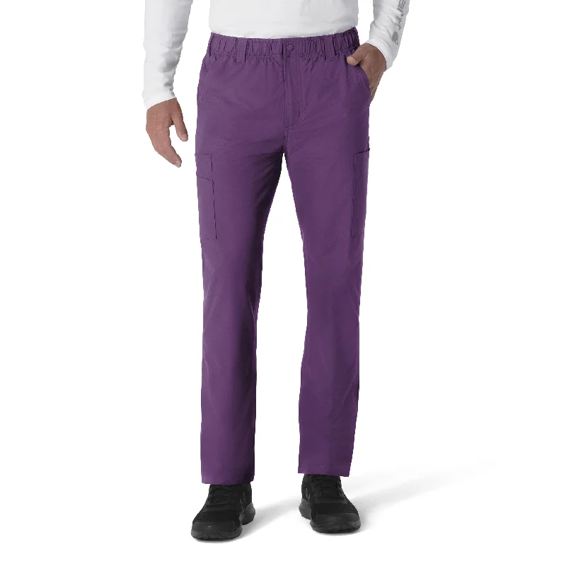 Stunning Fashion Carhartt Force Essentials Men's Straight Leg Cargo Scrub Pant - Eggplant Stunning Fashion Carhartt Force Essentials Men's Straight Leg Cargo Scrub Pant - Eggplant