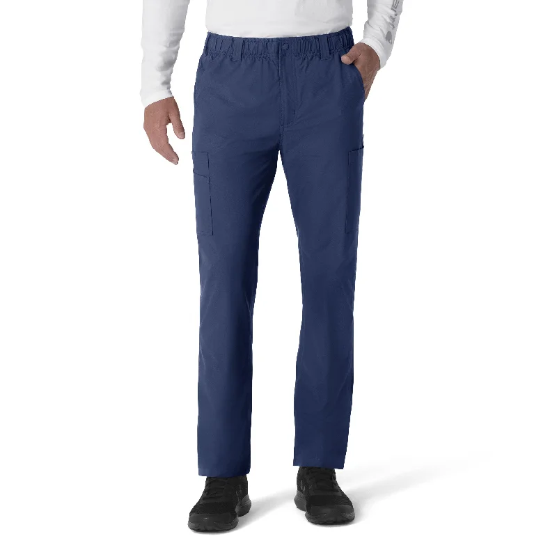 Versatile Items Carhartt Force Essentials Men's Straight Leg Cargo Scrub Pant - Navy