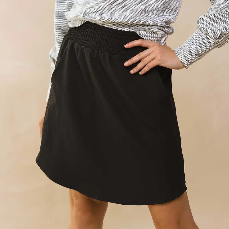 Personal Charm Club Skirt, Black