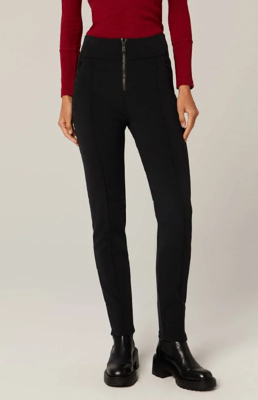 Black And White Style Harley Fitted Pant | Black