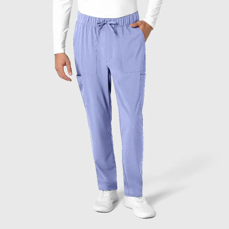 Classic Items RENEW Men's Tapered Scrub Pant - Ceil Blue