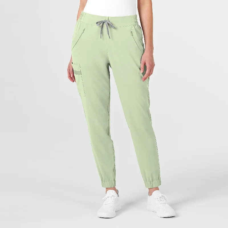 Everyday Comfort RENEW Women's Jogger Scrub Pant - Fresh Mint