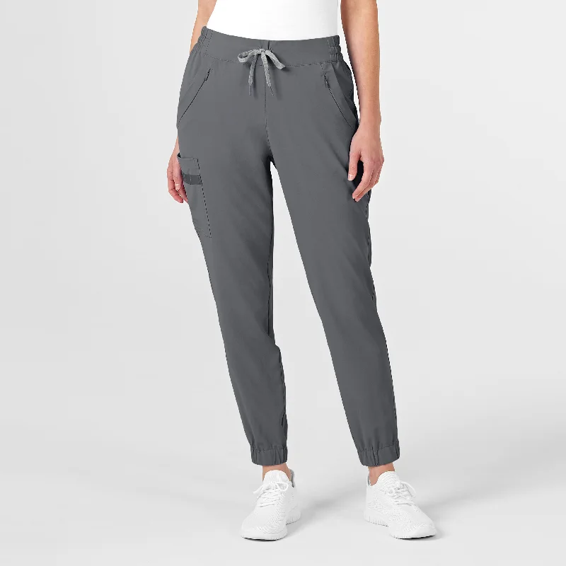 Perfect Tailoring RENEW Women's Jogger Scrub Pant - Pewter