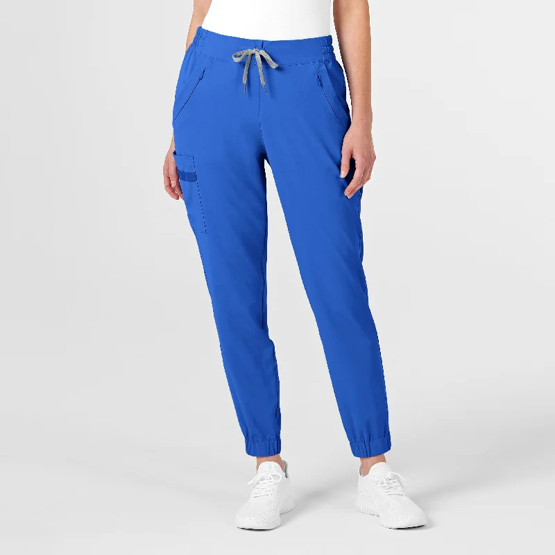 End Of The Year RENEW Women's Jogger Scrub Pant - Royal