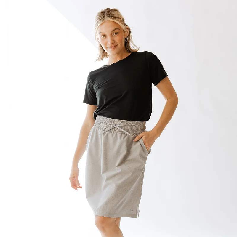 Modernism The Away Skirt, Heather Grey