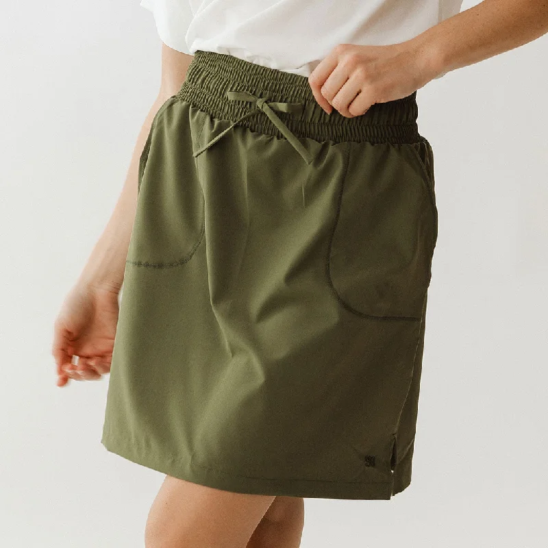Exquisite Details The Away Skirt, Sage