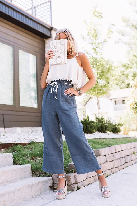 Celebrity Picks The Lachlan High Waist Pants In Slate