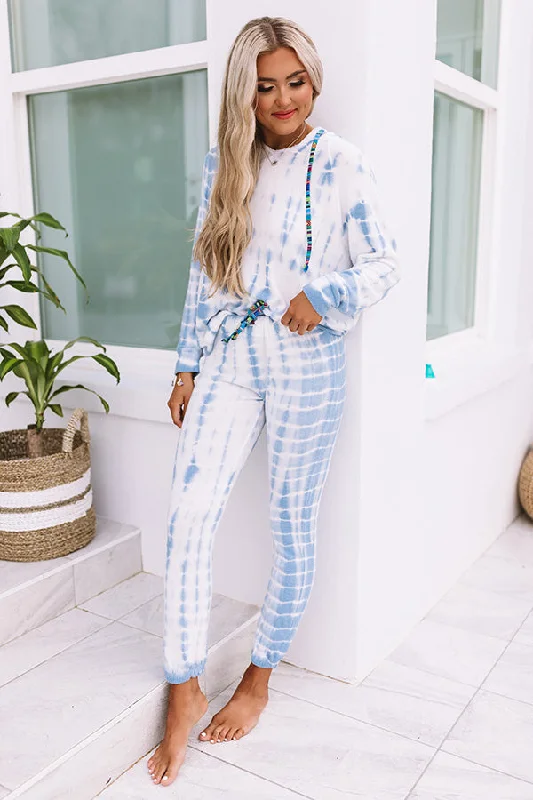 High Street Design Time Stands Still Tie Dye Joggers