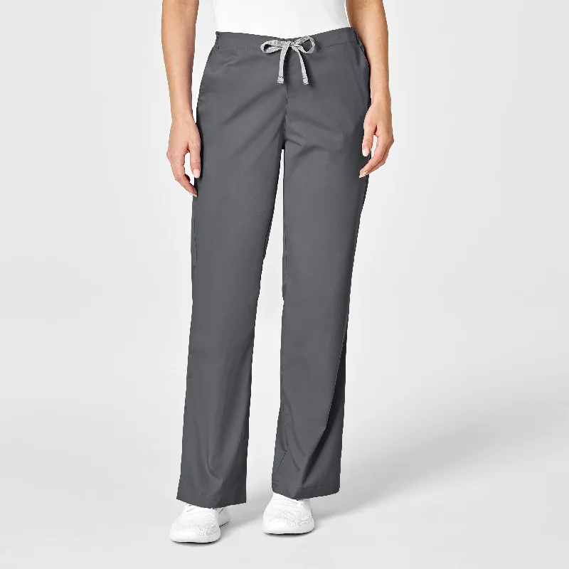 Energetic WonderWORK Women's Flare Leg Scrub Pant - Pewter